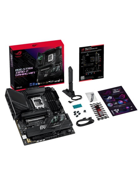 Mainboard, ASUS, Intel Z890, LGA1851, ATX, Memory DDR5, Memory slots 4, 1xPCI-Express 4.0 16x, 1xPCI-Express 5.0 16x, 5xM.2, 1x