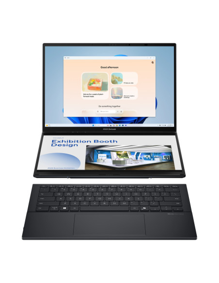 Asus Zenbook Duo UX8406CA-PZ009W | Basalt Gray | 14 " | OLED | Touchscreen | 3K | 2880 x 1800 pixels | Glossy | Intel Core Ultr