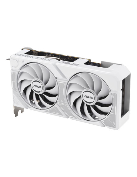 Graphics Card, ASUS, NVIDIA GeForce RTX 5060, 8 GB, GDDR7, 128 bit, PCIE 5.0 16x, Dual Slot Fansink, DUAL-RTX5060-O8G-WHITE