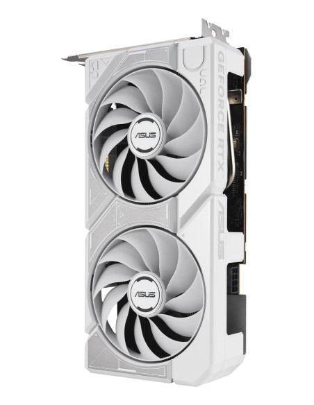 Graphics Card, ASUS, NVIDIA GeForce RTX 5060, 8 GB, GDDR7, 128 bit, PCIE 5.0 16x, Dual Slot Fansink, DUAL-RTX5060-O8G-WHITE