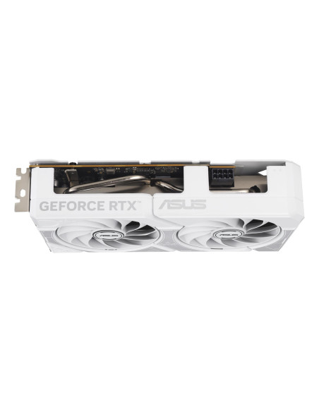 Graphics Card, ASUS, NVIDIA GeForce RTX 5060, 8 GB, GDDR7, 128 bit, PCIE 5.0 16x, Dual Slot Fansink, DUAL-RTX5060-O8G-WHITE