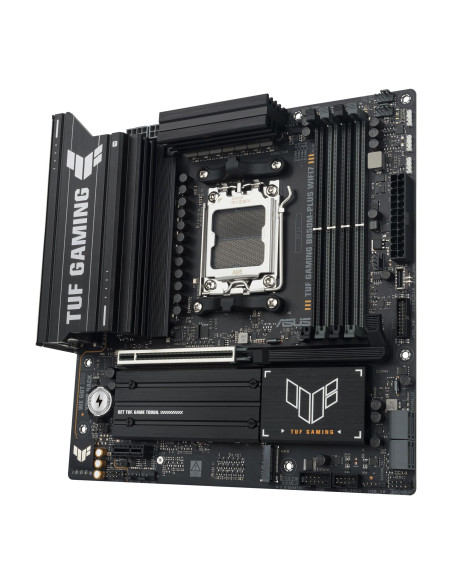 Mainboard, ASUS, AMD B850, SAM5, Micro-ATX, Memory DDR5, Memory slots 4, GAMINGB850M-PLUSWIFI7
