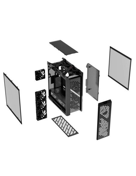 Case, ASUS, ROG Strix Helios II, MidiTower, Case product features Transparent panel, Colour Black, GX601S/BK/TGROGSTRIXHELIO