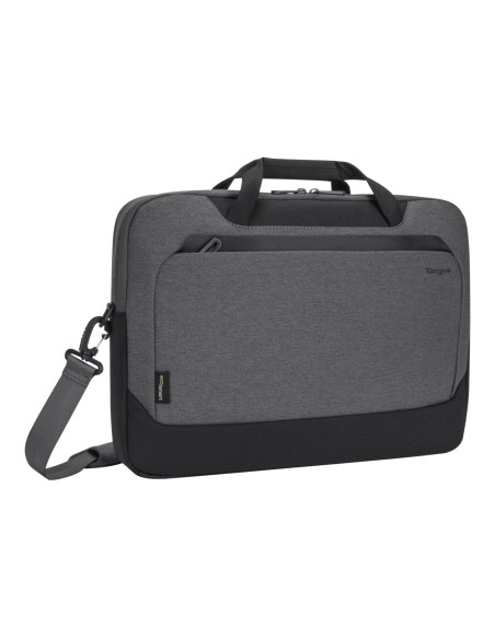 Targus | TBT92602GL | Cypress Briefcase with EcoSmart | Fits up to size 15.6 " | Briefcase | Grey | Shoulder strap