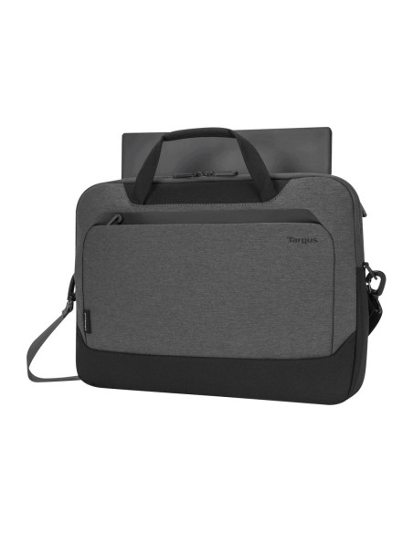 Targus | TBT92602GL | Cypress Briefcase with EcoSmart | Fits up to size 15.6 " | Briefcase | Grey | Shoulder strap