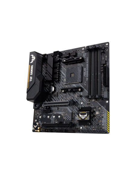 Asus | TUF GAMING B450M-PLUS II | Processor family AMD | Processor socket AM4 | DDR4 | Memory slots 4 | Number of SATA connecto