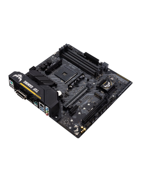 Asus | TUF GAMING B450M-PLUS II | Processor family AMD | Processor socket AM4 | DDR4 | Memory slots 4 | Number of SATA connecto
