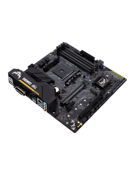 Asus | TUF GAMING B450M-PLUS II | Processor family AMD | Processor socket AM4 | DDR4 | Memory slots 4 | Number of SATA connecto