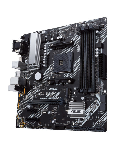 Asus | PRIME B450M-A II | Processor family AMD | Processor socket AM4 | DDR4 | Memory slots 4 | Number of SATA connectors 6 x S