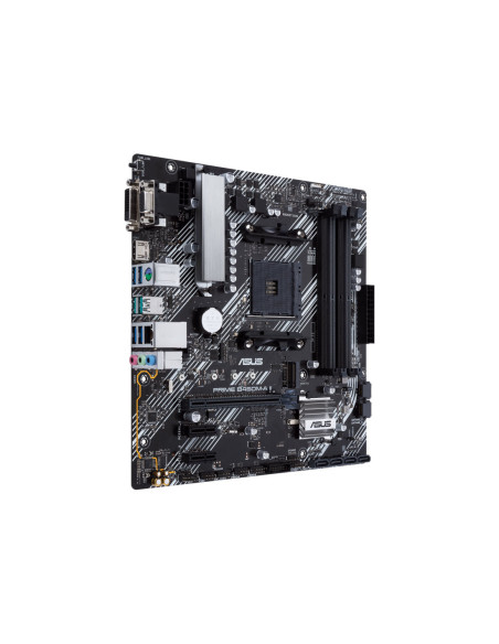 Asus | PRIME B450M-A II | Processor family AMD | Processor socket AM4 | DDR4 | Memory slots 4 | Number of SATA connectors 6 x S