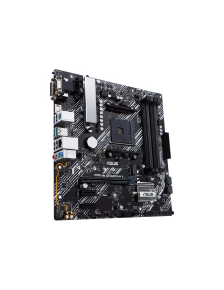 Asus | PRIME B450M-A II | Processor family AMD | Processor socket AM4 | DDR4 | Memory slots 4 | Number of SATA connectors 6 x S