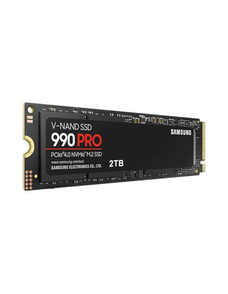 Samsung | 990 PRO | 2000 GB | SSD form factor M.2 2280 | Solid-state drive interface PCIe Gen4x4 | Read speed 7450 MB/s | Write