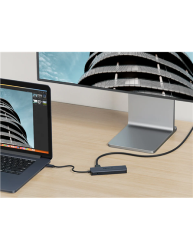 Hyper | HyperDrive EcoSmart Gen.2 Universal USB-C 6-in-1 Hub with 100 W PD Power Pass-thru