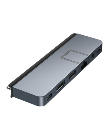 Hyper | HyperDrive DUO PRO 7-in-2 USB-C Hub for MacBook Air/Pro 2016-2020 | Ethernet LAN (RJ-45) ports 1 | HDMI ports quantity