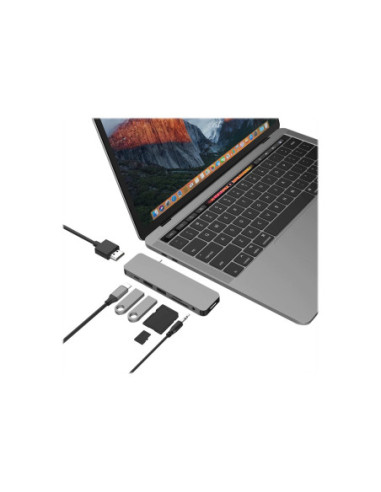 Hyper | HyperDrive USB-C 7-in-1 Laptop Form-Fit Hub