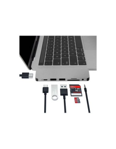 Hyper | HyperDrive USB-C 7-in-1 Laptop Form-Fit Hub
