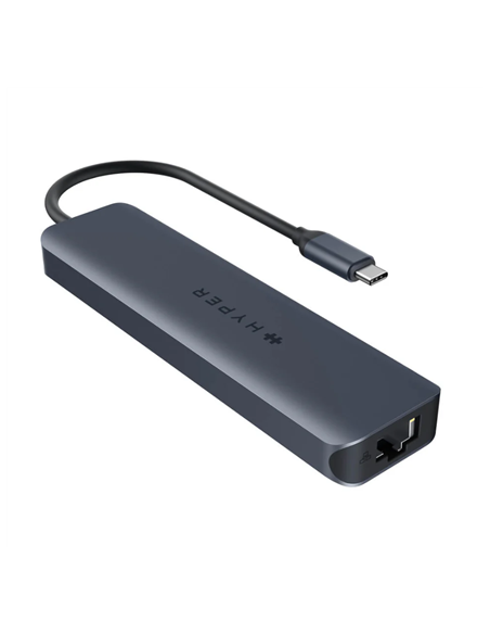 Hyper | HyperDrive EcoSmart Gen.2 Universal USB-C 7-in-1 Hub w 100 W PD Power Pass-thru