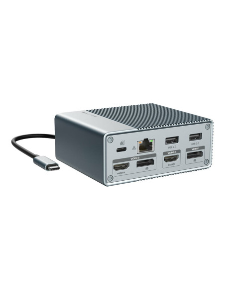 Hyper | HyperDrive GEN2 12-in-1 USB-C Docking Station | Ethernet LAN (RJ-45) ports 1 | HDMI ports quantity 2 Hyper | HyperDrive GEN2 12-in-1 USB-C Docking Station | Ethernet LAN (RJ-45) ports 1 | HDMI ports quantity 2