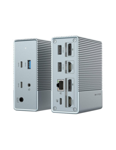 Hyper | HyperDrive GEN2 12-in-1 USB-C Docking Station | Ethernet LAN (RJ-45) ports 1 | HDMI ports quantity 2