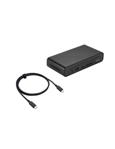 Asus Triple Display USB-C Dock Duo DC301 Duo | 90XB0A5N-BDS010 | Ethernet LAN (RJ-45) ports 1 | DisplayPorts quantity 2 | HDMI
