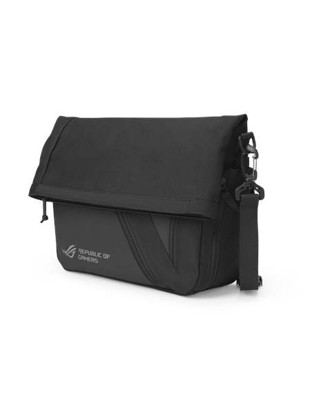Asus ROG Archer Messenger BC2000 | Fits up to size 14 " | Bag | Black/Gray | Shoulder strap | Waterproof
