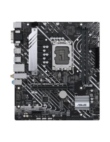 Asus | PRIME H610M-A WIFI D4 | Processor family Intel | Processor socket LGA1700 | DDR4 DIMM | Memory slots 2 | Supported hard 