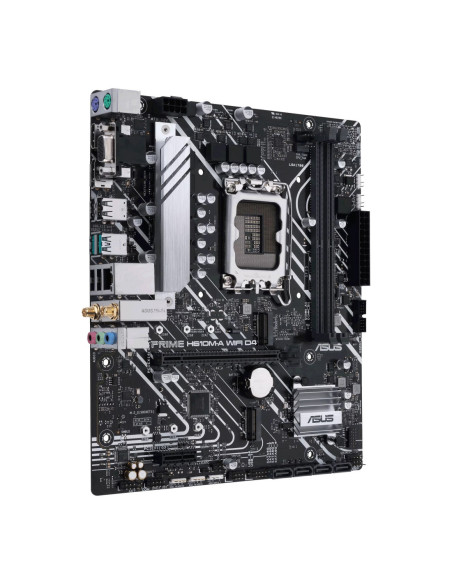 Asus | PRIME H610M-A WIFI D4 | Processor family Intel | Processor socket LGA1700 | DDR4 DIMM | Memory slots 2 | Supported hard 