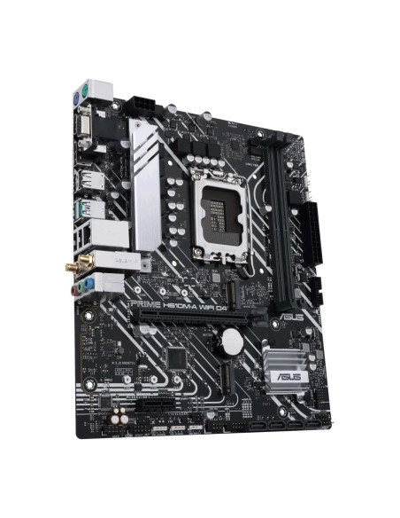 Asus | PRIME H610M-A WIFI D4 | Processor family Intel | Processor socket LGA1700 | DDR4 DIMM | Memory slots 2 | Supported hard 