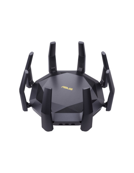 AX6000 Dual Band Router | RT-AX89X | 802.11ax | 4804+1300 Mbit/s | 10/100/1000 Mbit/s | Ethernet LAN (RJ-45) ports 8 | Mesh Sup AX6000 Dual Band Router | RT-AX89X | 802.11ax | 4804+1300 Mbit/s | 10/100/1000 Mbit/s | Ethernet LAN (RJ-45) ports 8 | Mesh Sup
