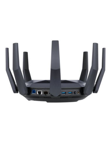 AX6000 Dual Band Router | RT-AX89X | 802.11ax | 4804+1300 Mbit/s | 10/100/1000 Mbit/s | Ethernet LAN (RJ-45) ports 8 | Mesh Sup