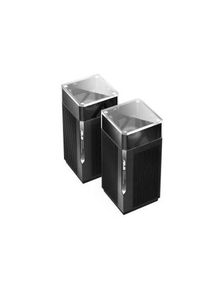 Wireless Wifi 6E Tri-band Gigabit Router | ZenWiFi Pro ET12 (2-Pack) | 802.11ax | 1148+4804+4804 Mbit/s | 10/100/1000/11000 Mbi Wireless Wifi 6E Tri-band Gigabit Router | ZenWiFi Pro ET12 (2-Pack) | 802.11ax | 1148+4804+4804 Mbit/s | 10/100/1000/11000 Mbi