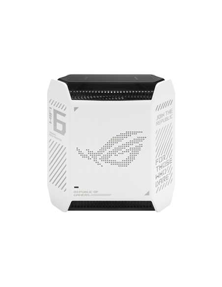 Wifi 6 802.11ax Tri-band Gigabit Gaming Mesh Router | GT6 ROG Rapture (1-Pack) | 802.11ax | 574+4804+4804 Mbit/s | 10/100/1000 
