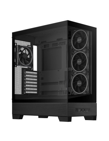 Case, ASUS, ASUS A31 PLUS Case, MidiTower, Case product features Transparent panel, ATX, BTX, MicroATX, MiniITX, Colour Black,