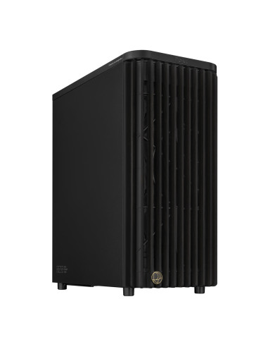 Case, ASUS, ProArt PA401 Wood Edition - Metal Panel, MidiTower, Not included, ATX, Colour Black, PROARTPA401WOODMETPWM
