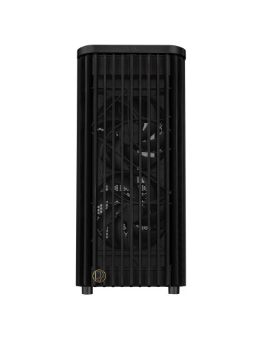 Case, ASUS, ProArt PA401 Wood Edition - Metal Panel, MidiTower, Not included, ATX, Colour Black, PROARTPA401WOODMETPWM