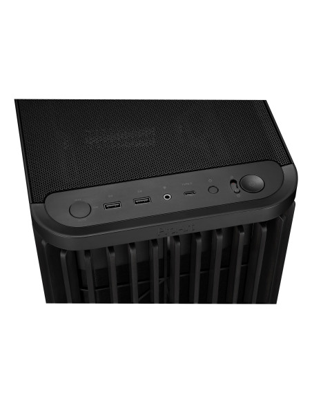 Case, ASUS, ProArt PA401 Wood Edition - Metal Panel, MidiTower, Not included, ATX, Colour Black, PROARTPA401WOODMETPWM