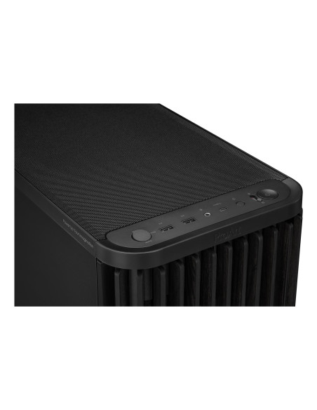 Case, ASUS, ProArt PA401 Wood Edition - Metal Panel, MidiTower, Not included, ATX, Colour Black, PROARTPA401WOODMETPWM