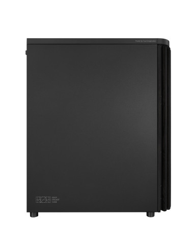 Case, ASUS, ProArt PA401 Wood Edition - Metal Panel, MidiTower, Not included, ATX, Colour Black, PROARTPA401WOODMETPWM