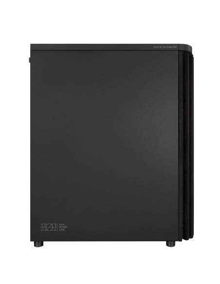 Case, ASUS, ProArt PA401 Wood Edition - Metal Panel, MidiTower, Not included, ATX, Colour Black, PROARTPA401WOODMETPWM