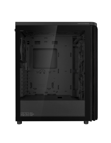 Case, ASUS, ProArt PA401 Wood Edition - Tempered Glass Panel, MidiTower, Case product features Transparent panel, Not included,