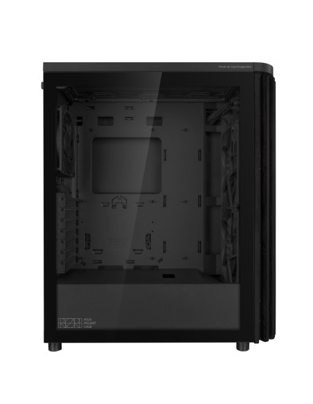 Case, ASUS, ProArt PA401 Wood Edition - Tempered Glass Panel, MidiTower, Case product features Transparent panel, Not included,