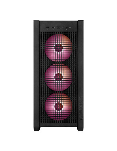 Case, ASUS, TUF Gaming GT302 ARGB, MidiTower, Case product features Transparent panel, Not included, ATX, EATX, MicroATX, MiniI