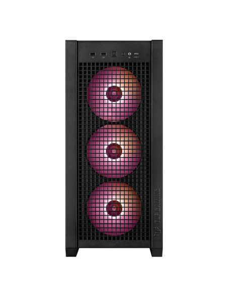 Case, ASUS, TUF Gaming GT302 ARGB, MidiTower, Case product features Transparent panel, Not included, ATX, EATX, MicroATX, MiniI
