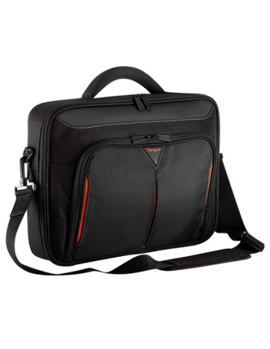 Targus | Classic | Fits up to size 14 " | Messenger - Briefcase | Shoulder strap | Black/Red