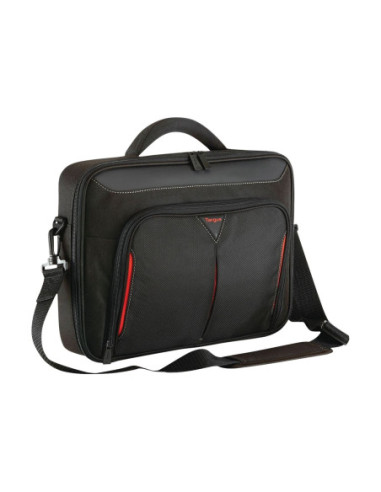 Targus | Classic | Fits up to size 14 " | Messenger - Briefcase | Shoulder strap | Black/Red