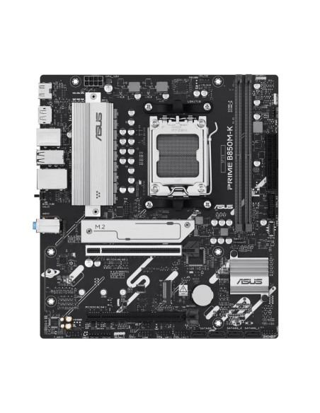 Mainboard, ASUS, AMD B850, SAM5, Micro-ATX, Memory DDR5, Memory slots 2, 1xPCI-Express 4.0 16x, 1xPCI-Express 5.0 16x, 2xM.2, 1