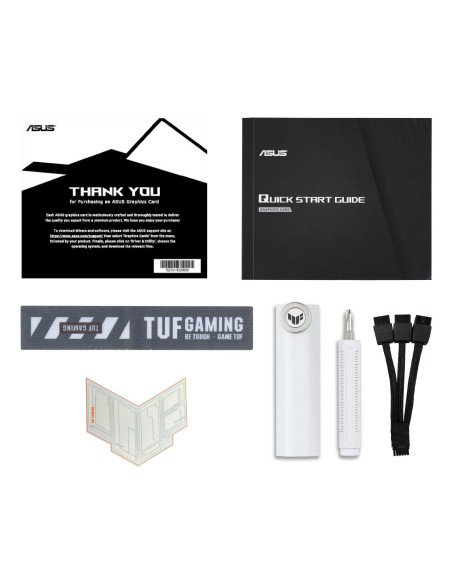 Graphics Card, ASUS, NVIDIA, GeForce RTX 5070 Ti, 16 GB, GDDR7, 256 bit, PCI Express 5.0, Active, RTX5070TI-O16G-WHITE-GAM