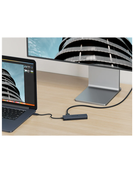 Hyper | HyperDrive EcoSmart Gen.2 Universal USB-C 6-in-1 Hub with 100 W PD Power Pass-thru