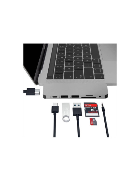 Hyper | HyperDrive USB-C 7-in-1 Laptop Form-Fit Hub