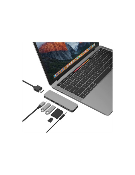 Hyper | HyperDrive USB-C 7-in-1 Laptop Form-Fit Hub